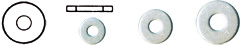 FLAT WASHER 4 TIMES HOLE DIAMETER