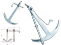 "ADMIRAL" ANCHOR WITH FIXED ARMS