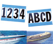 ADHESIVE LETTERS AND NUMBERS