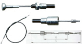 STEEL BRAKE CABLE WITH FAST MOUNTING