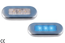 LUCE DI CORTESIA OVALE A LED - WATERPROOF IP67