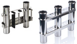 STAINLESS STEEL WALL MOUNT ROD HOLDER