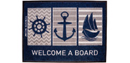 WELCOME ON BOARD MAT
