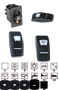 LED ROCKER SWITCH WITH INTERCHANGEABLE TOGGLE