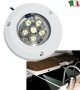 FARETTO SUBACQUEO A 6 LED