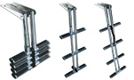 SCALETTA IN ACCIAIO INOX SERIE "TORNADO"