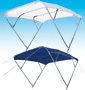 CAPOTTINA PARASOLE "OASI" - 4 ARCHI ACCIAIO INOX