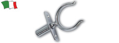SCALMIERA IN OTTONE CROMATO