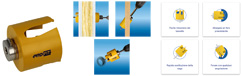 PRO-FIT MULTIPURPOSE CON SISTEMA BREVETTATO CLICK&amp;DRILL®
